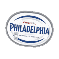 PhiladelphiaEs breakfast comida cheese pan Sticker