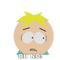 Shocked Oh No Sticker by South Park