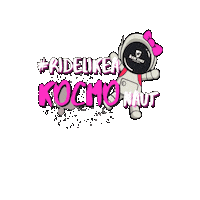 KocmoTitanBikes ride titan ladylike kocmo Sticker