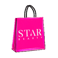 starbeautyco pink shopping gift box Sticker