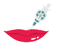 medicacare lips botox kuwait clinic Sticker