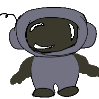 Cosmonaut Космонавт Sticker