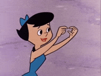 Betty Rubble Animation GIF