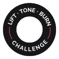 Lift Tone Burn Sticker by Pure Barre