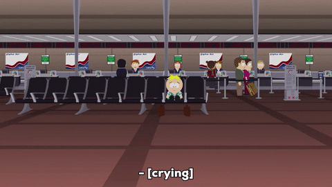 butters stotch crying GIF by South Park 