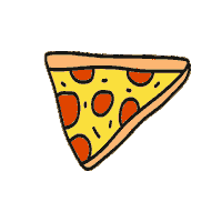 Pizza Atw Sticker by Around The World