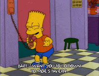 Season 3 Prank GIF by The Simpsons