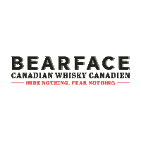 BEARFACEWhisky drinking canada alcohol cocktail Sticker