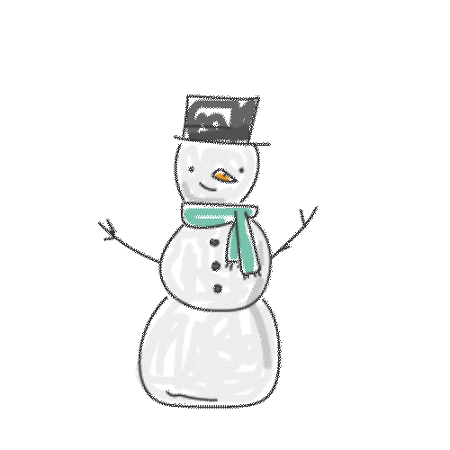 WENNUNDABER christmas snow winter december Sticker