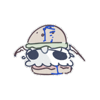 yuibleh anime sad kawaii silly Sticker