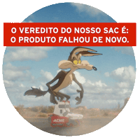 Coyote Acme Sticker by Paris Filmes