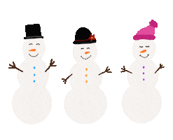 Happy Snow Day Sticker