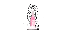 felinadrink felina Sticker