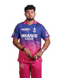 Halla Bol Pink Sticker by Rajasthan Royals