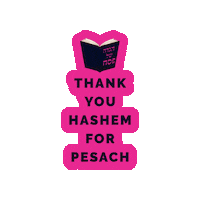 Freedom Jewish Sticker by Thank You Hashem