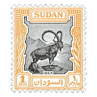 Post Sudan Sticker