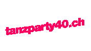 Ü40 Sticker by Tanzparty40.ch
