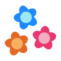 Flowers Spring Sticker by HIT