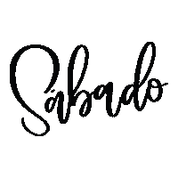 Fin De Semana Lettering Sticker