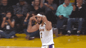 Lets Go Reaction GIF by NBA