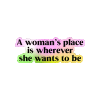 Feminist International Womens Day Sticker