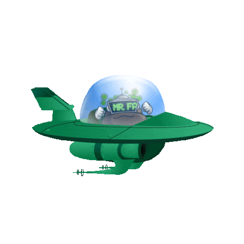 Fart Ship Sticker by Hugo.fm