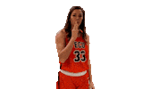 Womens Basketball Sticker by East Central University