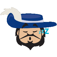 Tired Sleep Sticker by Cabrini University