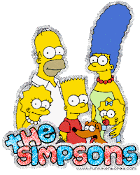 the simpsons STICKER