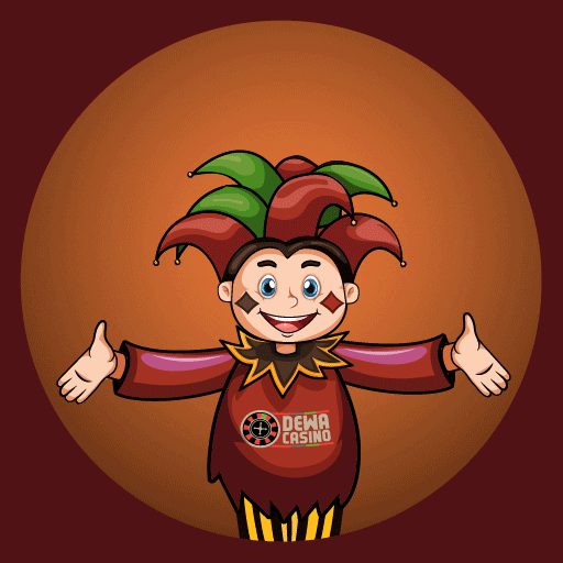 DewacasinoOfficial clown poker card casino GIF