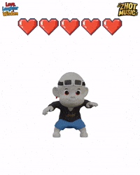 Video Games Hearts GIF by Zhot Music