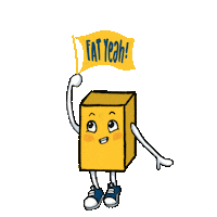 EatFatSnax health hungry yum fat Sticker