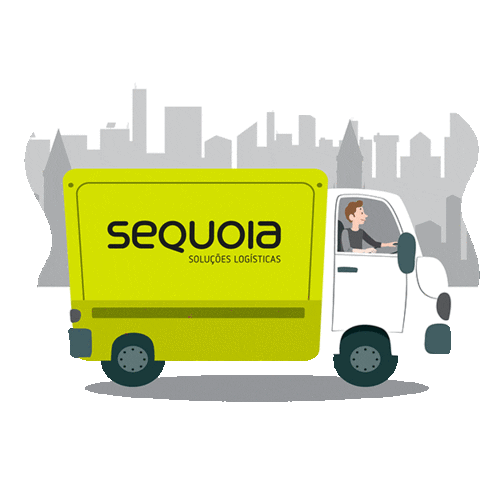 sequoialog transporte logistica sequoia sequoialogistica Sticker