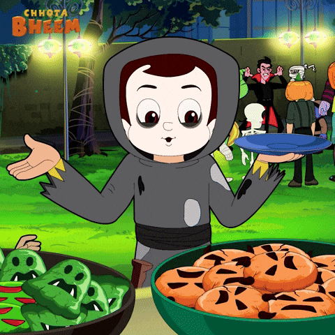 Halloween Ghost GIF by Chhota Bheem