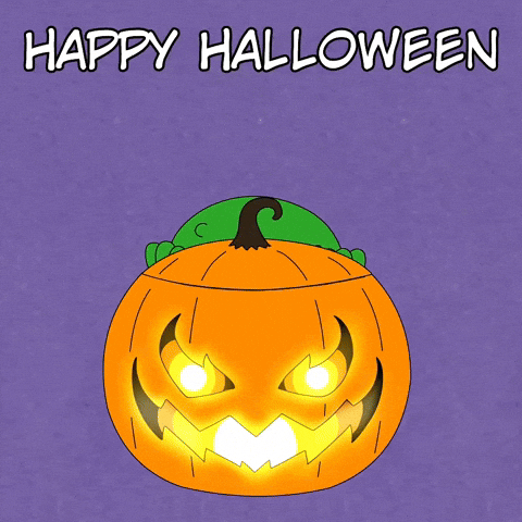 Halloween Pumpkin GIF by 3dFrankenPunks