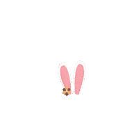 Bunny Easter Sticker by JessWorks