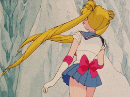 sailor moon wind GIF