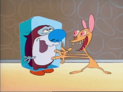 Ren And Stimpy Nicksplat GIF by NickRewind