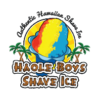 HBShaveIce shaved ice shave ice snow cones haole boys Sticker
