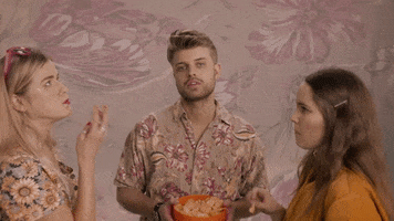 flowers chat GIF