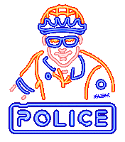 Night Neon Sticker