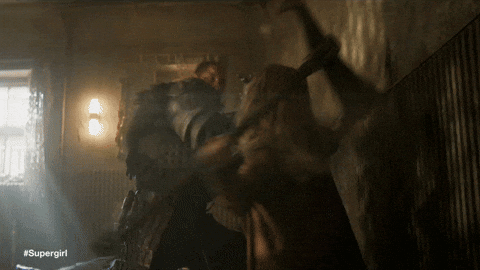 Fight Supergirl GIF by DC