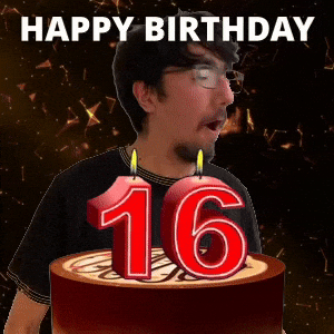 Happy 16th Birthday