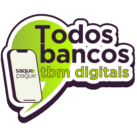 Pix Bancos Sticker by Saque e Pague