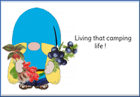 Gnome Camping GIF