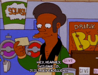 Excited Season 7 GIF by The Simpsons