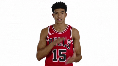 chicago bulls applause GIF by NBA