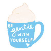 sarahalleyn christmas self care hot chocolate christmas drink Sticker