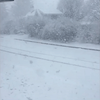 Heavy Snow Falls in Pennsylvania