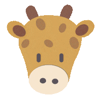 Farm Giraffe Sticker by MORI